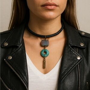 Vintage Handcrafted 1990’s Beaded Choker